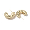 Brass Stud Earrings KK-L208-85B-G-2
