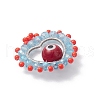 Glass Beads Pendants PALLOY-MZ00654-03-3