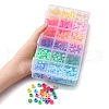 810Pcs 18 Style Opaque & Transparent Plastic Beads KY-YW0001-44-4