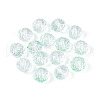 Baking Painted Transparent Glass Beads GLAA-N011-10mm-07-1
