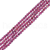  2 Strands Natural Garnet Bead Strands G-NB0004-16-1