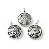 Natural Green Aventurine Pendants G-P498-04P-28-1