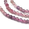 Natural Plum Blossom Tourmaline Beads Strands G-G991-B02-02-3