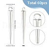 DICOSMETIC 60Pcs Zinc Alloy Pendants FIND-DC0006-41-2
