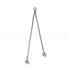 Brass Big Pendants KK-G510-15P-1