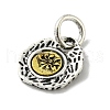 Tibetan Style Rack Plating Alloy Pendants FIND-Z024-01A-2