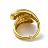 Open Brass Rings RJEW-B057-17G-3