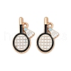 Alloy Enamel Pendants ENAM-V001-01E-KCG-1