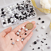   508Pcs 16 Styles Opaque Solid Color Glass Beads Strands EGLA-PH0001-52-3