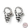 925 Thailand Sterling Silver Lobster Claw Clasps STER-D003-02AS-3