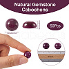 Natural White Jade Cabochons G-R416-12mm-09-3