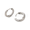 304 Stainless Steel Hoop Earrings EJEW-P177-P-21-2