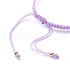 Adjustable Nylon Thread Cord Braided Beaded Bracelets BJEW-JB08741-01-5