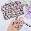 15 Yards Flower Polyester Embroidery Lace Ribbon OCOR-WH0070-77D-3