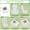 Paper Gift Storage Box CON-WH0001-27B-01-4