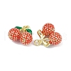Brass Enamel Pendants KK-H072-18G-16-2