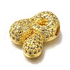 Brass with Cubic Zirconia Pendant KK-Q818-02R-G-2