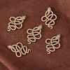 5Pcs Brass Micro Pave Cubic Zirconia Pendants ZIRC-SZ0002-99-4