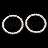 ABS Imitation Pearl Connector Charms OACR-K001-30A-2