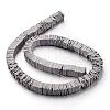Electroplate Non-magnetic Synthetic Hematite Bead Strands G-F300-20B-F01-2