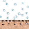 6/0 Transparent Inside Colours Glass Seed Round Beads SEED-N006-004B-4