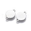 Tarnish Resistant 304 Stainless Steel Links connectors STAS-E462-01C-P-1