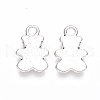 Tibetan Style Alloy Pendants X-TIBEP-S319-096AS-RS-1