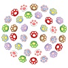 40Pcs Opaque Resin Cabochons RESI-CJ0002-61-3