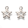 Non-Tarnish 201 Stainless Steel Charms STAS-B001-28A-P-1