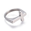 Tarnish Resistant 304 Stainless Steel Finger Rings RJEW-O032-12P-17mm-2
