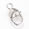 Alloy Lobster Claw Clasps X-KK-S305-02-1