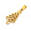 304 Stainless Steel Pendants STAS-P209-45-6