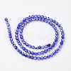 Handmade Evil Eye Lampwork Beads Strands LAMP-J082-04-4mm-2