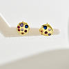 S925 Sterling Silver Nuggets Stud Earrings BX9782-5