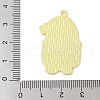 Bees Theme Alloy Enamel Pandants FIND-M083-06A-G-3