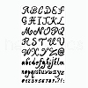 Alphabet Theme Steel Cutting Dies Stencils DIY-WH0198-027-2