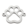 Non-Tarnish 304 Stainless Steel Hollow Connector Charms STAS-P332-02P-1
