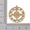 304 Stainless Steel Pendants STAS-B062-16G-3