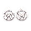 Non-Tarnish 304 Stainless Steel Pendants STAS-I098-01-2