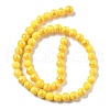 Natural Mashan Jade Beads Strands G-A255-A01-01D-5