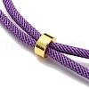 Nylon Cords Necklace Making AJEW-P116-03G-08-3