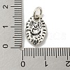 Tibetan Style Rack Plating Alloy Pendants FIND-Z024-01B-3