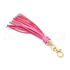 Imitation Leather Tassel Pendant Decorations HJEW-JM02885-4