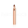 Ion Plating(IP) 304 Stainless Steel Pendants STAS-I311-14C-RG-1
