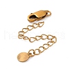 925 Sterling Silver Chain Extenders STER-D036-35AG-2