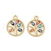 Alloy Enamel Pendants ENAM-K069-39G-1