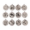 Non-Tarnish (Defective Closeout Sale: Scratched) 201 Stainless Steel Pendants STAS-XCP0001-91-1