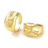 Brass Open Cuff Ring RJEW-E292-06G-1