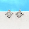 S925 Sterling Silver Stud Earrings EJEW-P305-01A-P-1