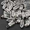 Watermelon Stone Glass Pendants G-Z067-07P-14-5